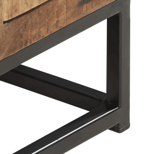 Móvel de TV - Modulo de TV - Armário de TV 120x30x40 cm madeira recuperada maciça