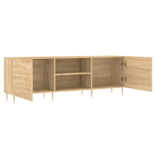 Móvel de TV - Modulo de TV - Armário de TV 150x30x50 cm derivados de madeira carvalho sonoma