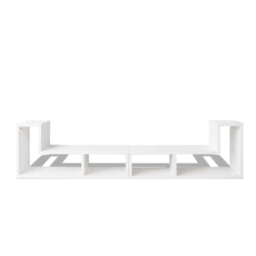 Móvel TV - Modulo de TV - Armário de TV duplo L branco Móvel TV - Modulo de TV - Armário de TV duplo L branco