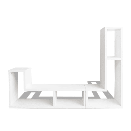 Móvel TV - Modulo de TV - Armário de TV duplo L branco Móvel TV - Modulo de TV - Armário de TV duplo L branco
