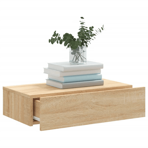 Móvel de TV - Modulo de TV - Armário de TV com luzes LED 60x35x15,5 cm carvalho sonoma