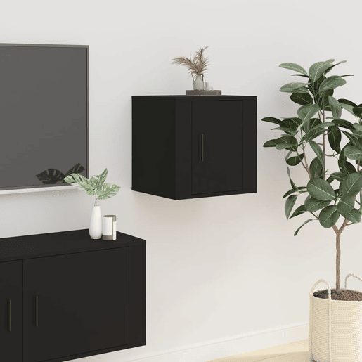 Móvel de TV - Modulo de TV - Armário de TV de parede 40x34,5x40 cm preto