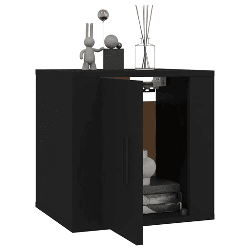 Móvel de TV - Modulo de TV - Armário de TV de parede 40x34,5x40 cm preto