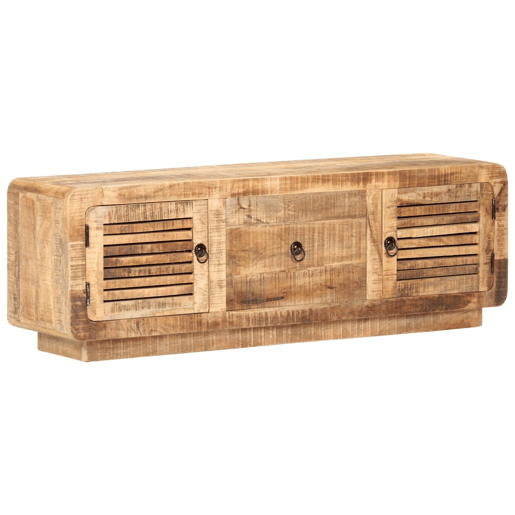 Móvel de TV - Modulo de TV - Armário de TV 120x30x40 cm madeira de mangueira áspera Móvel de TV - Modulo de TV - Armário de TV 120x30x40 cm madeira de mangueira áspera