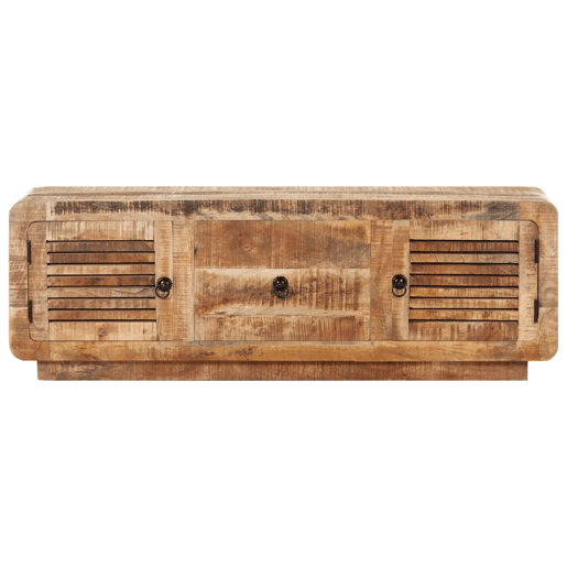 Móvel de TV - Modulo de TV - Armário de TV 120x30x40 cm madeira de mangueira áspera Móvel de TV - Modulo de TV - Armário de TV 120x30x40 cm madeira de mangueira áspera