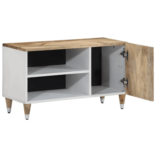 Móvel de TV - Modulo de TV - Armário de TV 80x31,5x46 cm madeira de mangueira maciça