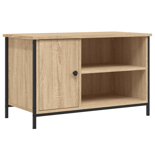Móvel de TV - Modulo de TV - Armário de TV 80x40x50 cm derivados de madeira carvalho sonoma