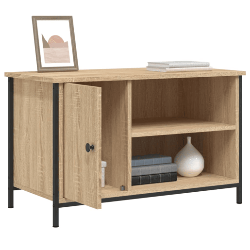 Móvel de TV - Modulo de TV - Armário de TV 80x40x50 cm derivados de madeira carvalho sonoma