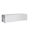 Móvel TV Sala de estar e jantar Branco 120x40x30 1 porta Aitana M1 Muebles Bonitos