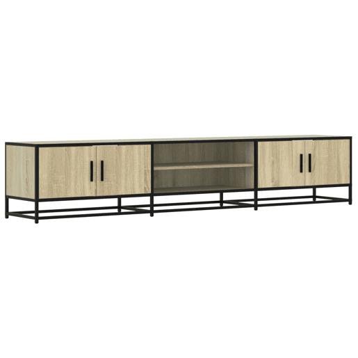 Móvel de TV - Modulo de TV - Armário de TV 210x35x41 cm derivados de madeira carvalho sonoma