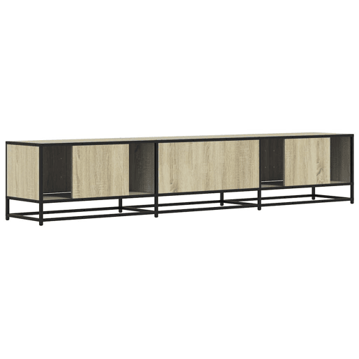 Móvel de TV - Modulo de TV - Armário de TV 210x35x41 cm derivados de madeira carvalho sonoma