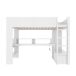 Cama alta para niños 103x218 Cama alta para niños 103x218 Blanco