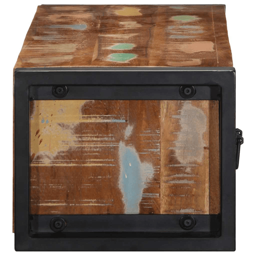 Móvel TV - Modulo de TV - Armário de TV 100x30x25 cm Madeira maciça recuperada
