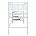 Cama alta para niños 95x255 Cama alta para niños 95x255 Blanco