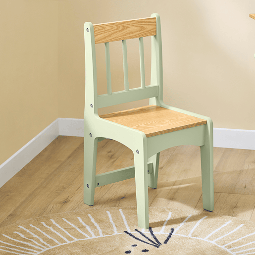 SoBuy Mesa Infantil com Cadeira 2 Prateleiras Organizador 80x50x66cm Verde KMB60-GR