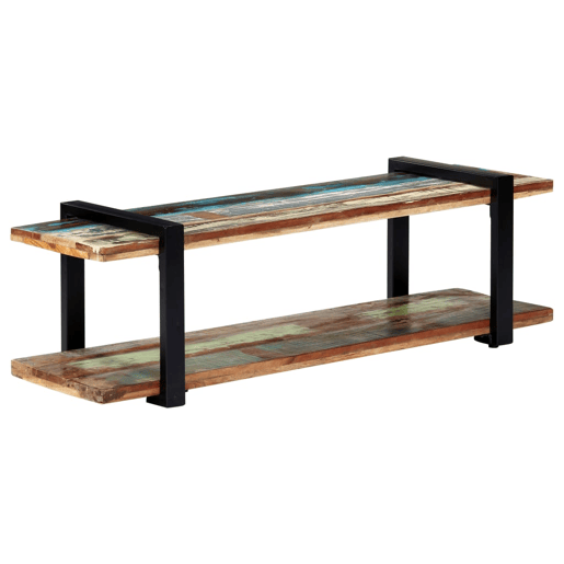 Móvel de TV - Modulo de TV - Armário de TV 130x40x40 cm madeira recuperada maciça