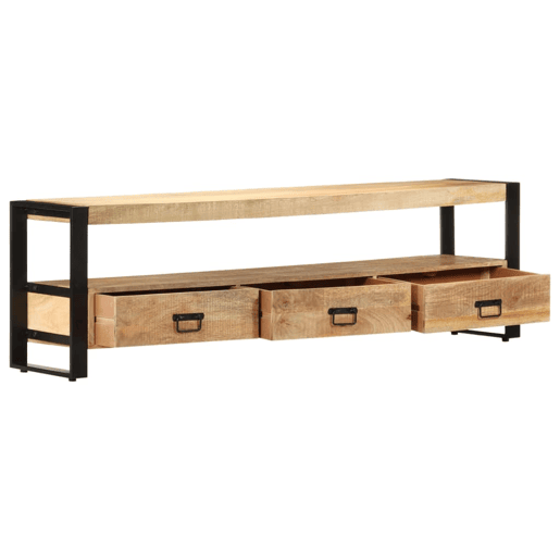 Móvel de TV - Modulo de TV - Armário de TV 150x30x45 cm madeira de mangueira maciça