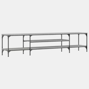 Móvel TV - Modulo de TV - Armário de TV 201x35x45cm derivados de madeiraferro cinzento sonoma