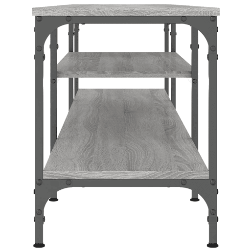 Móvel TV - Modulo de TV - Armário de TV 201x35x45cm derivados de madeiraferro cinzento sonoma