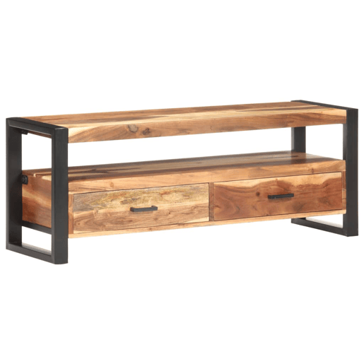 Móvel de TV - Modulo de TV - Armário de TV 120x35x45 cm madeira maciça c acabamento a mel