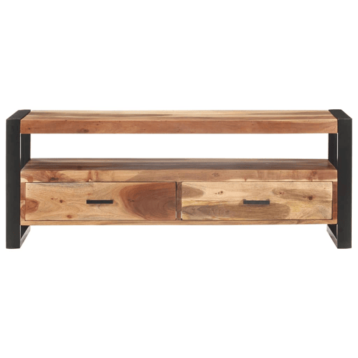 Móvel de TV - Modulo de TV - Armário de TV 120x35x45 cm madeira maciça c acabamento a mel