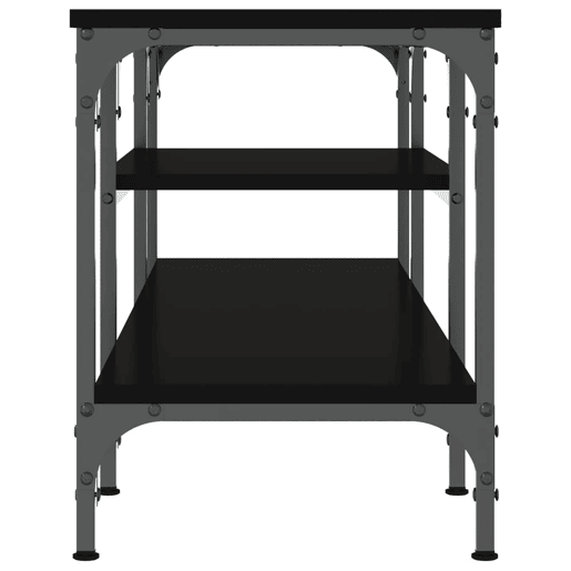 Móvel de TV - Modulo de TV - Armário de TV 121x35x45 cm derivados de madeiraferro preto