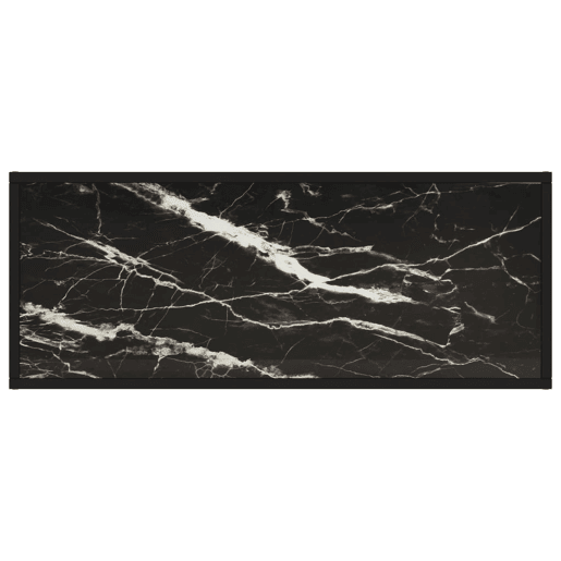 Móvel de TV - Modulo de TV - Armário de TV 100x40x40 cm vidro mármore preto Móvel de TV - Modulo de TV - Armário de TV 100x40x40 cm vidro mármore preto