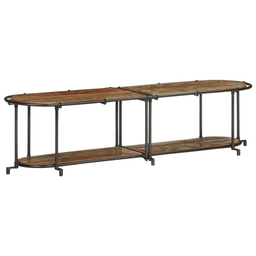 Móvel de TV - Modulo de TV - Armário de TV 160x42x40 cm madeira recuperada maciça Móvel de TV - Modulo de TV - Armário de TV 160x42x40 cm madeira recuperada maciça