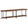 Móvel de TV - Modulo de TV - Armário de TV 160x42x40 cm madeira recuperada maciça
