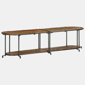 Móvel de TV - Modulo de TV - Armário de TV 160x42x40 cm madeira recuperada maciça
