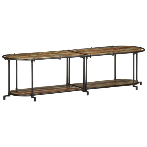 Móvel de TV - Modulo de TV - Armário de TV 160x42x40 cm madeira recuperada maciça Móvel de TV - Modulo de TV - Armário de TV 160x42x40 cm madeira recuperada maciça