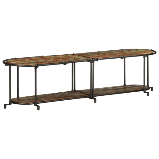 Móvel de TV - Modulo de TV - Armário de TV 160x42x40 cm madeira recuperada maciça Móvel de TV - Modulo de TV - Armário de TV 160x42x40 cm madeira recuperada maciça