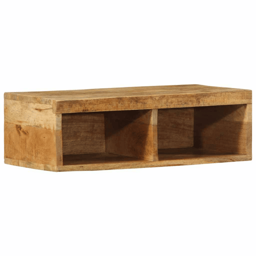 Armário de TV - Móvel de TV para parede 60x30x19 cm mangueira áspera maciça Armário de TV - Móvel de TV para parede 60x30x19 cm mangueira áspera maciça