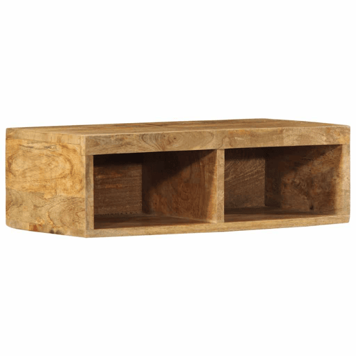 Armário de TV - Móvel de TV para parede 60x30x19 cm mangueira áspera maciça Armário de TV - Móvel de TV para parede 60x30x19 cm mangueira áspera maciça