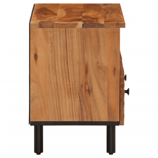 Móvel de TV - Modulo de TV - Armário de TV 70x33x46 cm madeira de acácia maciça