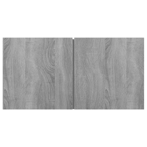 Móvel de TV - Modulo de TV - Armário de TV suspenso madeira processada 60x30x30 cm cinza