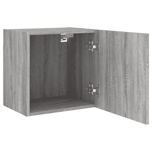 Móveis parede TV - Armários de TV - Módulos de TV 40,5x30x40 cm derivados de madeira cinza sonoma