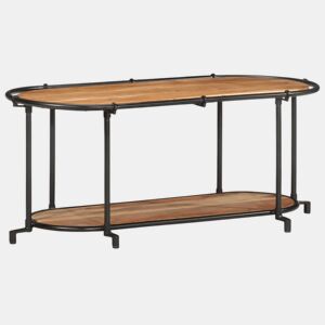 Móvel de TV - Modulo de TV - Armário de TV 100x42x40 cm madeira de acácia maciça