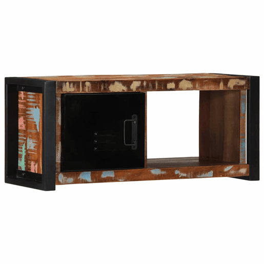 Armário TV - Móvel de TV 80x30x35 cm Madeira maciça recuperada Armário TV - Móvel de TV 80x30x35 cm Madeira maciça recuperada