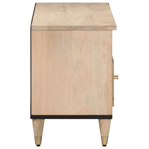 Móvel de TV - Modulo de TV - Armário de TV 100x33x46 cm madeira de mangueira maciça
