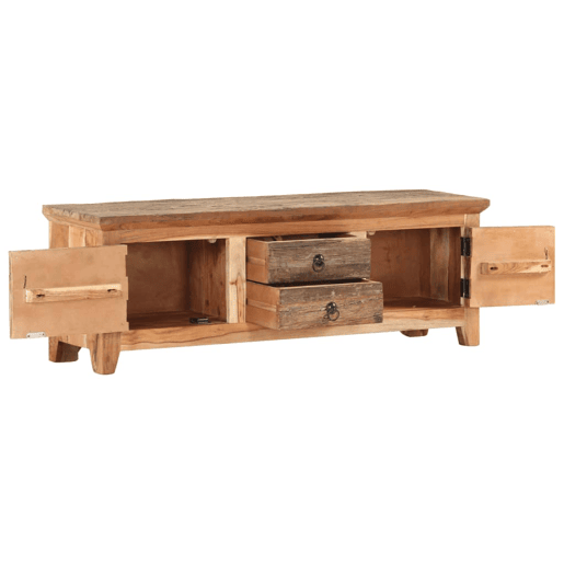Móvel de TV - Modulo de TV - Armário de TV 120x30x40 cm madeira acácia e recuperada maciças
