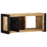 Móvel de TV - Modulo de TV - Armário de TV 80x30x35 cm madeira mangueira áspera maciça