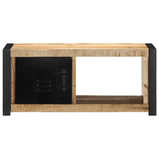 Móvel de TV - Modulo de TV - Armário de TV 80x30x35 cm madeira mangueira áspera maciça