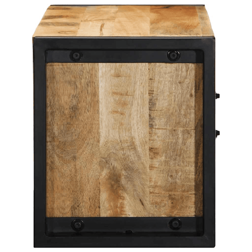 Móvel de TV - Modulo de TV - Armário de TV 80x30x35 cm madeira mangueira áspera maciça