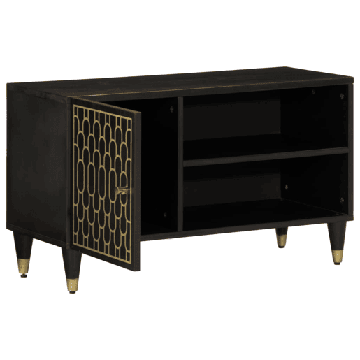 Móvel de TV - Modulo de TV - Armário de TV 80x31,5x46 cm madeira de mangueira maciça