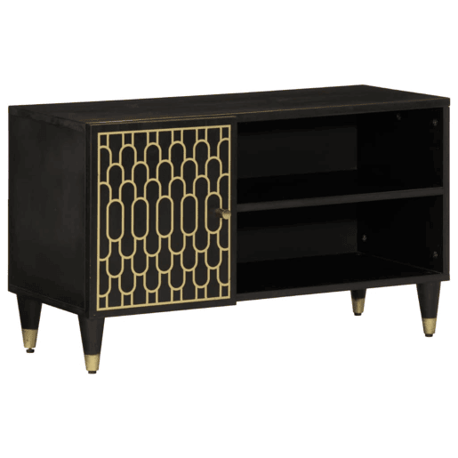 Móvel de TV - Modulo de TV - Armário de TV 80x31,5x46 cm madeira de mangueira maciça