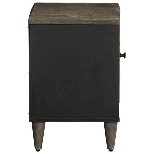 Móvel TV - Modulo de TV - Armário de TV cinzento claro 80x31,5x46 cm madeira mangueira maciça Móvel TV - Modulo de TV - Armário de TV cinzento claro 80x31,5x46 cm madeira mangueira maciça