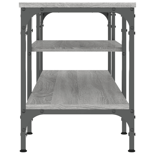 Móvel TV - Modulo de TV - Armário de TV 121x35x45cm derivados de madeiraferro cinzento sonoma