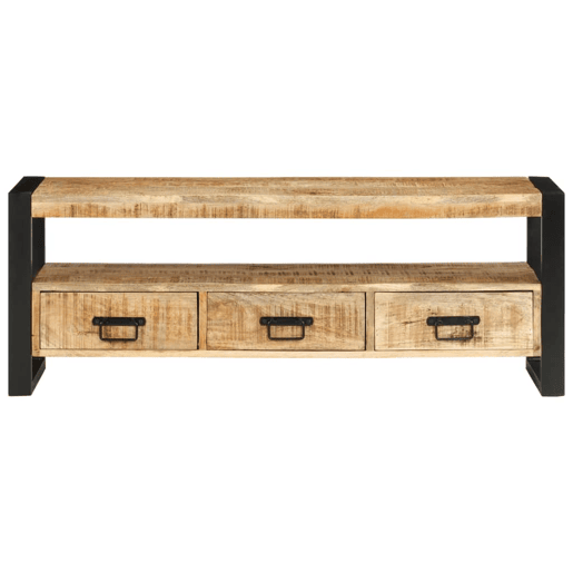 Móvel de TV - Modulo de TV - Armário de TV 120x30x45 cm madeira de mangueira maciça