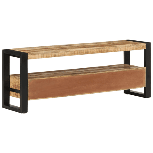 Móvel de TV - Modulo de TV - Armário de TV 120x30x45 cm madeira de mangueira maciça